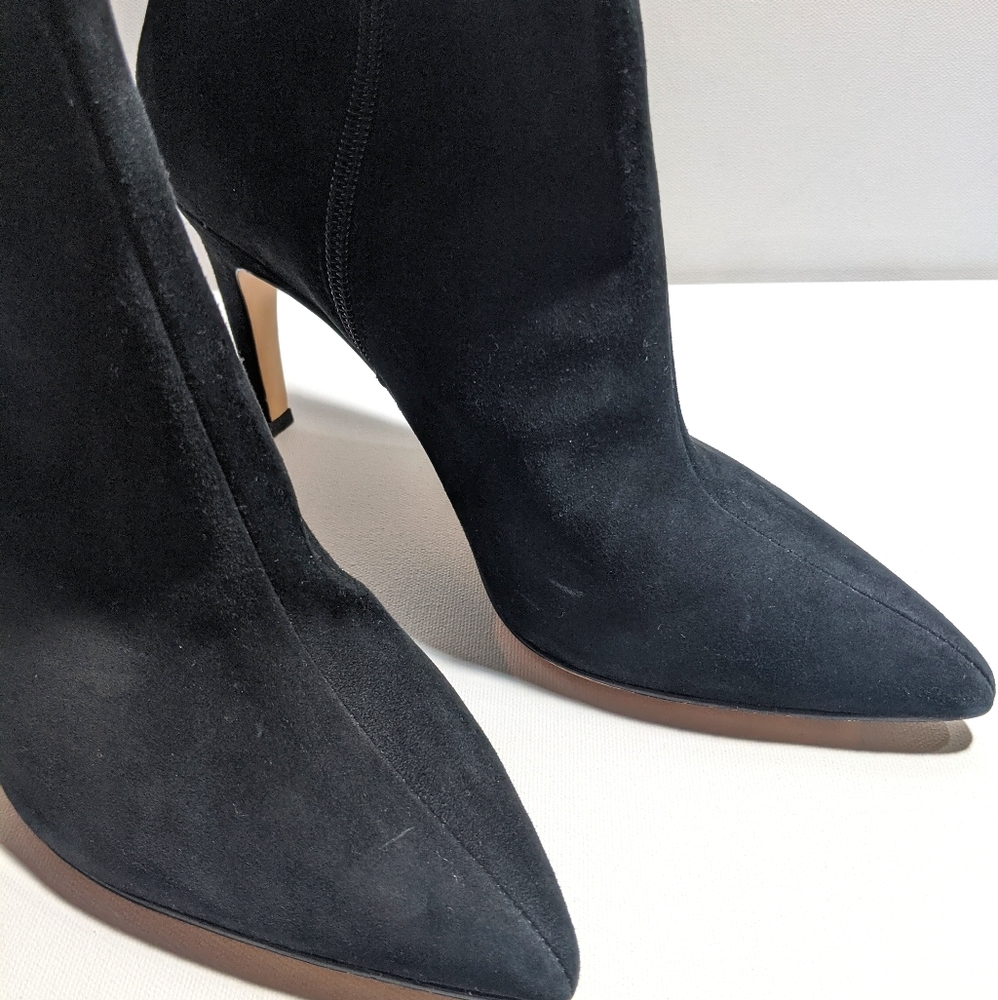 Sexy Black suede booties - Picture 4 of 9